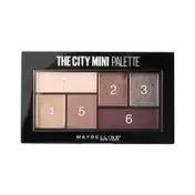 Maybelline New York City Mini Eyeshadow Palette - Brunch Neutrals (6.1 g)