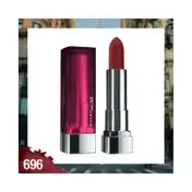 Maybelline New York Color Sensational Creamy Matte Lipstick - 696 Burgundy Blush (3.9 g)
