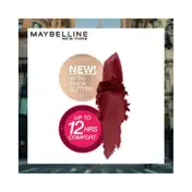 Maybelline New York Color Sensational Creamy Matte Lipstick - 696 Burgundy Blush (3.9 g)