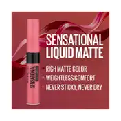 Maybelline New York Sensational Liquid Matte Lipstick - 04 Easy Berry (7 ml)