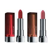 Maybelline New York Color Sensational Creamy Matte Lipstick Pack of 2 (Shades 691 & 660)
