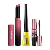 Maybelline New York Colossal Eyes & Ultimatte Lips Kit (Shade 599)