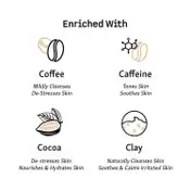 mCaffeine Naked & Raw Coffee Mocha Body Wash - (300ml)