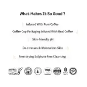 mCaffeine Naked & Raw Coffee Mocha Body Wash - (300ml)