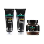 mCaffeine Complete Coffee Skin Care Combo - (3 Pcs)