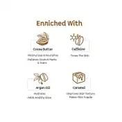 mCaffeine Naked & Rich Deep Moisturizing Choco Body Butter - (250g)