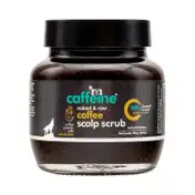 mCaffeine Naked & Raw Coffee Scalp Scrub for Dandruff Control & Scalp Exfoliation - (250g)