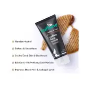 mCaffeine Espresso Coffee Deep Exfoliating Face Scrub for Blackheads Removal with Walnuts & Vitamins - (75g)