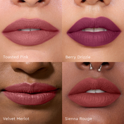 KIRO Four Play Non Stop Airy Matte Liquid Lip - Elite Berry Quad (6 ml)