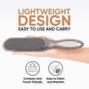 Vega Large Emery Foot File, Pedicure Tool Removes Dead Skin & Callus (PD-12)