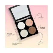 Miss Claire Bronze & Highlighter Makeup Studio Palette - 2 (8 g)