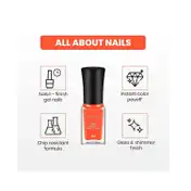 Miss Claire Gel Effect Nail Polish - G02 (5 ml)
