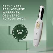 WINSTON Electric Callus Remover for Dead Skin Removal Pedicure Device - White (1 pc)