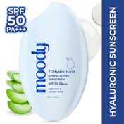 Moody 7D Hydro Burst Hybrid Water Sunscreen with SPF 50 PA+++ (50 ml)