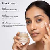 BiE Moongleam Gel- Illuminating Face Cream With Diamond, Silver Dust & Pearl Protein (20 g)