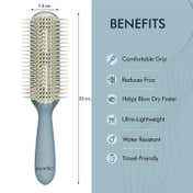 Ikonic Me Curly Brush IKM-3019 - Powder Blue