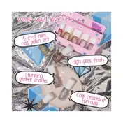 MyGlamm Popxo Makeup Collection Mini Nail Polish Kit - Vibin (5 Pcs)