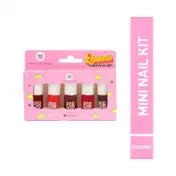 MyGlamm Popxo Makeup Collection Mini Nail Polish Kit - Queenin (5 Pcs)