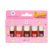 MyGlamm Popxo Makeup Collection Mini Nail Polish Kit - Queenin (5 Pcs)