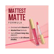 MyGlamm Ultimatte Long Stay Matte Liquid Lipstick - Pink Stunner (2.5 ml)