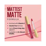 MyGlamm Ultimatte Long Stay Matte Liquid Lipstick - Rose Belle (2.5 ml)