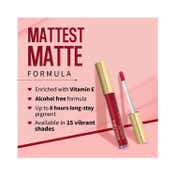 MyGlamm Ultimatte Long Stay Matte Liquid Lipstick - Scarlet Queen (2.5 ml)