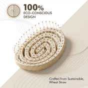 Ikonic Me Eco Spiral Travel Brush IKM-2109 - Sand Beige