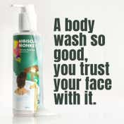 Hibiscus Monkey Probiotic Body Wash for the Microbiome, pH-Balanced,Sensitive Skin Friendly (200 ml)