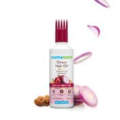 Mamaearth Onion Hair Oil For Hair Regrowth & Hair Fall Control (150ml)