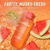 mCaffeine Island Fresh 3-in-1 Perfume Body Wash - Odour Control, 5% Niacinamide, Musky Scent
