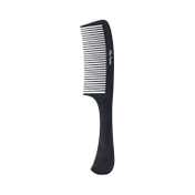 Alan Truman CB-02 Wide Teeth Handle Carbon Comb (1 Pc)