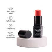 Power Beauty Blush On Satin Matte Blush Stick - Peach 03 (6.5 g)