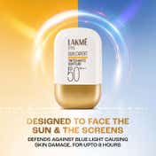 Lakme Sun Expert Tinted Matte Fluid SPF 50 Sunscreen 1% Ceramide - Bronze (50ml)