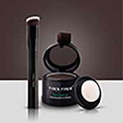 Thick Fiber Root Touch Up Powder with Precision Brush - Dark Brown
