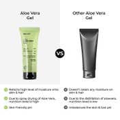 Brillare Natural Aloe Vera Gel for Skin and Hair (200 ml)