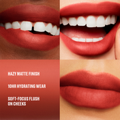 M.A.C Powder Kiss Lip And Cheek Mousse - Rhythm 'N' Roses (5 ml)