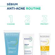 Bioderma Sebium Gel Moussant Acne Defence Cleanser For Oily Acne Prone Skin (200ml)