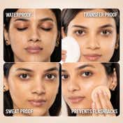 PAC Matte Touch Compact Powder Buildable Coverage Lightweight Sweat Resistant - 140 Sand (12 g)