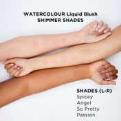 Daniel Sandler Watercolour Liquid Blush For Cheeks, Lips & Eyes - Passion (15 ml)
