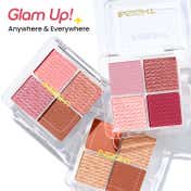 Insight Cosmetics Ready Set Glam Eyeshadow Palette - Festive Fusion (11 g)