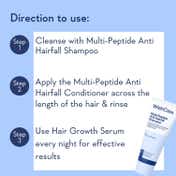 WishCare Multi Peptide Anti Hairfall Shampoo & Conditioner Combo - Rice Water Rosemary (90 ml)
