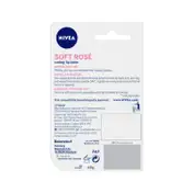Nivea Lip Care Balm Soft Rose (4.8 g) (Pack Of 2) Combo