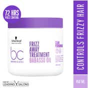Schwarzkopf Professional Bonacure Frizz Away Treatment with Babassu Oil,with Vegan Keratin (450 ml)