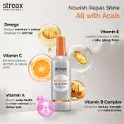 Streax Professional Botbrazil Acai Oil Hair Serum (100 ml) Contains Vitamin E, A & C