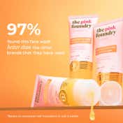 The Pink Foundry Brightening & Exfoliating Vit-C Daily Face Wash (100 ml)