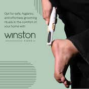 WINSTON Electric Callus Remover for Dead Skin Removal Pedicure Device - White (1 pc)