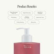 ANILLO Rosy Night Repair Shampoo Sulfate Free Damage Repair Korean Shampoo with Peptides (450 ml)