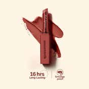 Mamaearth Luxe Matte Long Stay Lipstick with Passion Fruit Oil - Red Espresso (2 g)