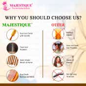 Majestique Hair Grooming & Lice Comb Set (2 pcs)