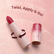 Swiss Beauty Stay All Day Lipstick with Vitamin E & Shea Butter - 4 Fancy (4 g)